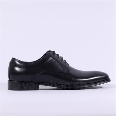 Tommy Bowe Goretti Plain Toe Dress Shoe - Black Leather